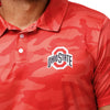 Ohio State Buckeyes NCAA Mens Color Camo Polyester Polo