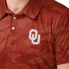 Oklahoma Sooners NCAA Mens Color Camo Polyester Polo