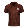 Texas A&M Aggies NCAA Mens Color Camo Polyester Polo