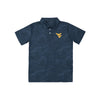 West Virginia Mountaineers NCAA Mens Color Camo Polyester Polo