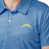 Los Angeles Chargers NFL Mens Color Camo Polyester Polo