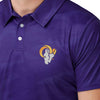 Los Angeles Rams NFL Mens Color Camo Polyester Polo