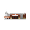 Texas Longhorns NCAA Darrell K Royal Texas Memorial Stadium Mini BRXLZ Stadium