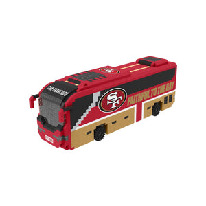 San Francisco 49ers NFL BRXLZ Bus (PREORDER - SHIPS MID NOVEMBER)