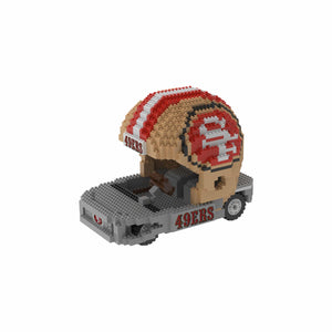 San Francisco 49ers NFL BRXLZ Helmet Cart (PREORDER - SHIPS EARLY NOVEMBER)