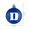 Duke Blue Devils NCAA 12 Pack Ball Ornament Set