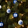 Duke Blue Devils NCAA 12 Pack Ball Ornament Set