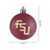 Florida State Seminoles NCAA 12 Pack Ball Ornament Set