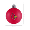 Louisville Cardinals NCAA 12 Pack Ball Ornament Set