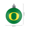 Oregon Ducks NCAA 12 Pack Ball Ornament Set