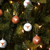 Texas Longhorns NCAA 12 Pack Ball Ornament Set