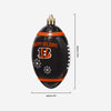 Cincinnati Bengals NFL 12 Pack Football Ornament Set