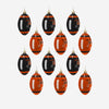 Cincinnati Bengals NFL 12 Pack Football Ornament Set