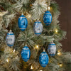 Detroit Lions NFL 12 Pack Football Ornament Set