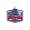 Buffalo Bills NFL Blown Glass Fan Cave Ornament