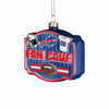 Buffalo Bills NFL Blown Glass Fan Cave Ornament