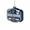 Dallas Cowboys NFL Blown Glass Fan Cave Ornament