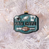 Philadelphia Eagles NFL Blown Glass Fan Cave Ornament