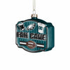 Philadelphia Eagles NFL Blown Glass Fan Cave Ornament