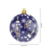Baltimore Ravens NFL 4 Pack Ball Mascot Ornament Set