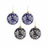 Baltimore Ravens NFL 4 Pack Ball Mascot Ornament Set
