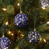 Baltimore Ravens NFL 4 Pack Ball Mascot Ornament Set