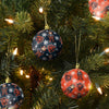 Chicago Bears NFL 4 Pack Ball Mascot Ornament Set