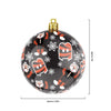 Cincinnati Bengals NFL 4 Pack Ball Mascot Ornament Set