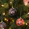 Cincinnati Bengals NFL 4 Pack Ball Mascot Ornament Set