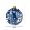 Dallas Cowboys NFL 4 Pack Ball Mascot Ornament Set
