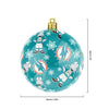 Miami Dolphins NFL 4 Pack Ball Mascot Ornament Set
