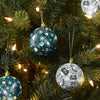 Philadelphia Eagles NFL 4 Pack Ball Mascot Ornament Set