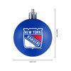 New York Rangers NHL 12 Pack Ball Ornament Set