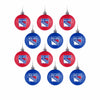 New York Rangers NHL 12 Pack Ball Ornament Set