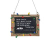 New York Jets NFL Chalkboard Sign Ornament