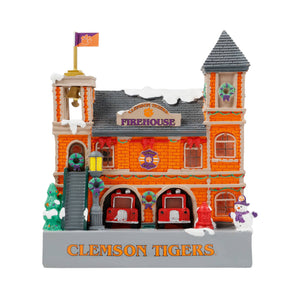 Clemson Tigers NCAA Light Up Resin Team Firehouse