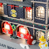 Michigan Wolverines NCAA Light Up Resin Team Firehouse