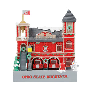 Ohio State Buckeyes NCAA Light Up Resin Team Firehouse