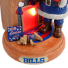 Buffalo Bills NFL Santa Fireplace Figurine