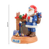 Buffalo Bills NFL Santa Fireplace Figurine