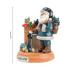 Philadelphia Eagles NFL Santa Fireplace Figurine