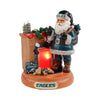 Philadelphia Eagles NFL Santa Fireplace Figurine