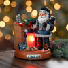 Philadelphia Eagles NFL Santa Fireplace Figurine