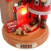 San Francisco 49ers NFL Santa Fireplace Figurine