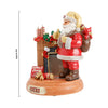 San Francisco 49ers NFL Santa Fireplace Figurine