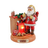 San Francisco 49ers NFL Santa Fireplace Figurine