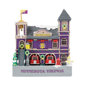 Minnesota Vikings NFL Light Up Resin Team Firehouse