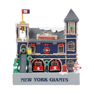 New York Giants NFL Light Up Resin Team Firehouse