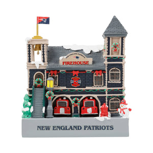 New England Patriots NFL Light Up Resin Team Firehouse