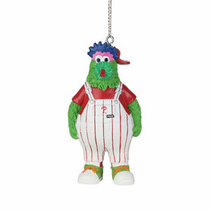 Philadelphia Phillies MLB Phillie Phanatic Bib Overalls Mini Mascot Ornament